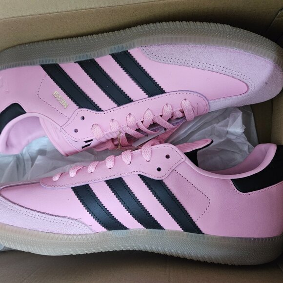 New Adidas samba Messi size 11.5.mens sneaker pink black - Picture 14 of 16